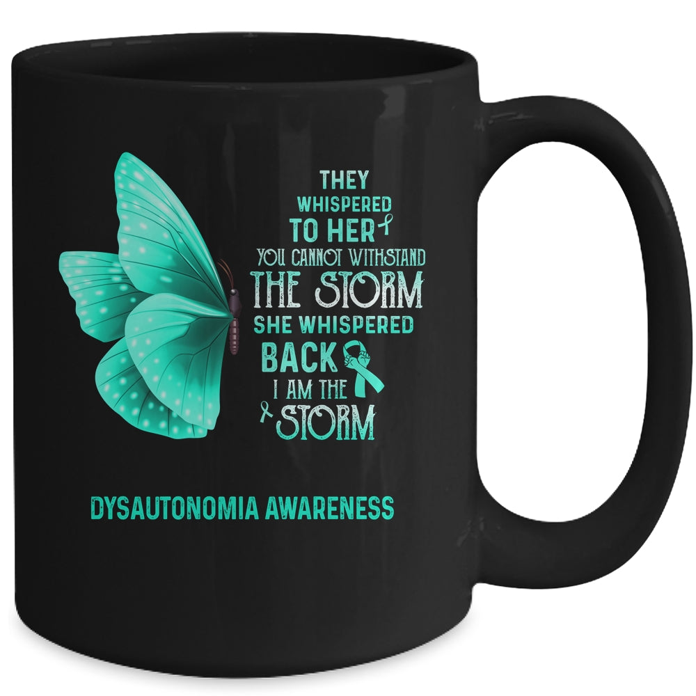 I Am The Storm Dysautonomia Awareness Butterfly Mug | siriusteestore