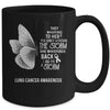 I Am The Storm Lung Cancer Awareness Butterfly Mug | siriusteestore