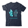 I Am The Storm PCOS Awareness Butterfly Shirt & Tank Top | siriusteestore