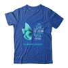 I Am The Storm PCOS Awareness Butterfly Shirt & Tank Top | siriusteestore