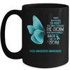 I Am The Storm PCOS Awareness Butterfly Mug | siriusteestore