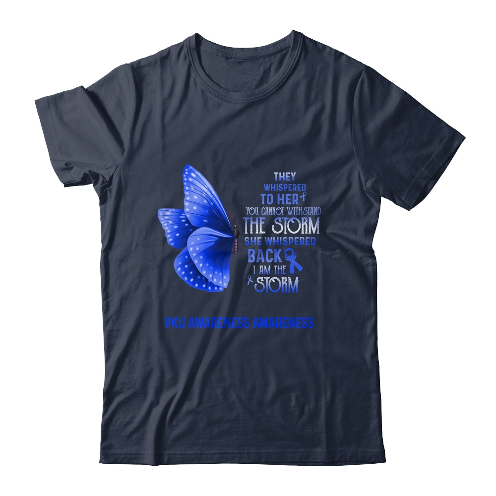 I Am The Storm PKU Awareness Butterfly Shirt & Tank Top | siriusteestore