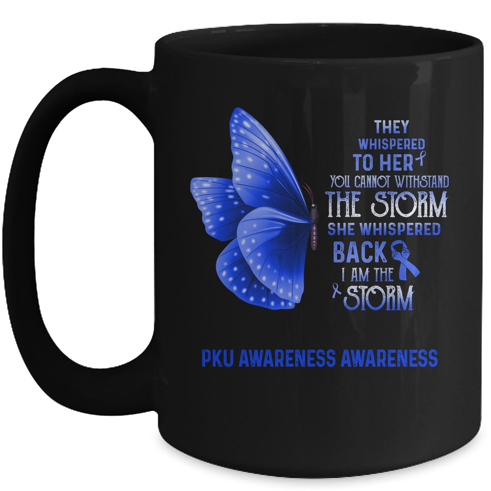 I Am The Storm PKU Awareness Butterfly Mug | siriusteestore
