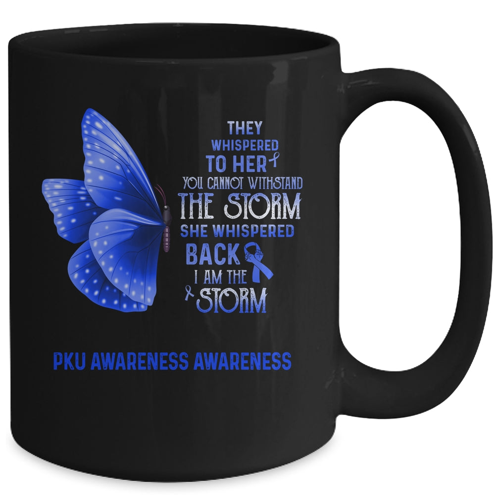 I Am The Storm PKU Awareness Butterfly Mug | siriusteestore