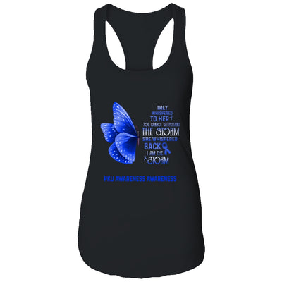 I Am The Storm PKU Awareness Butterfly Shirt & Tank Top | siriusteestore