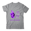 I Am The Storm Pancreatic Cancer Awareness Butterfly Shirt & Tank Top | siriusteestore