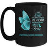 I Am The Storm Peritoneal Cancer Awareness Butterfly Mug | siriusteestore