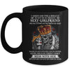 I Asked God For A Miracle He Sent Freaking Sexy Girlfriend Mug | siriusteestore