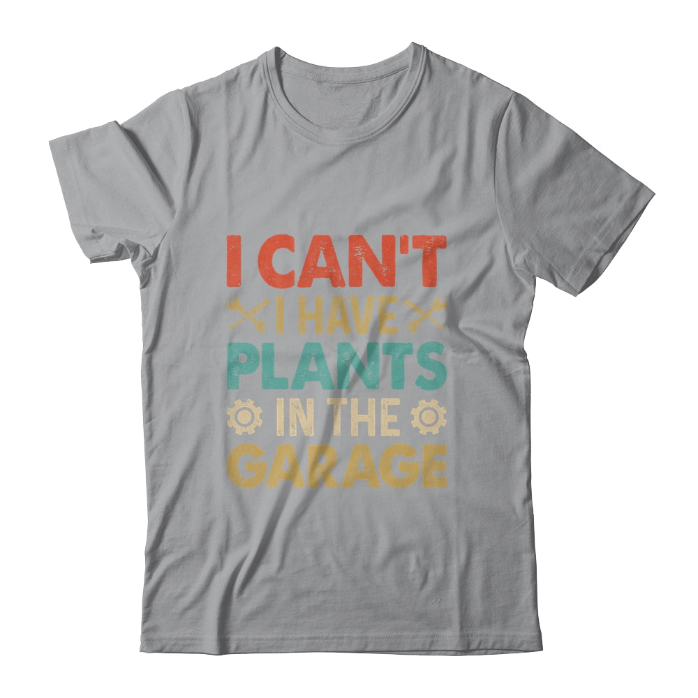 I Can't I Have Plans In The Garage Funny Car Mechanic Retro Shirt & Hoodie | siriusteestore