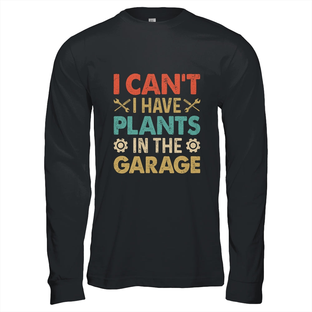 I Can't I Have Plans In The Garage Funny Car Mechanic Retro Shirt & Hoodie | siriusteestore