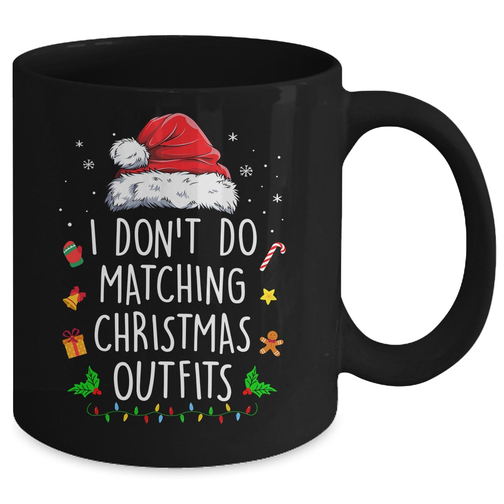 I Dont Do Matching Christmas Outfits But I Do Xmas Couples Mug | siriusteestore