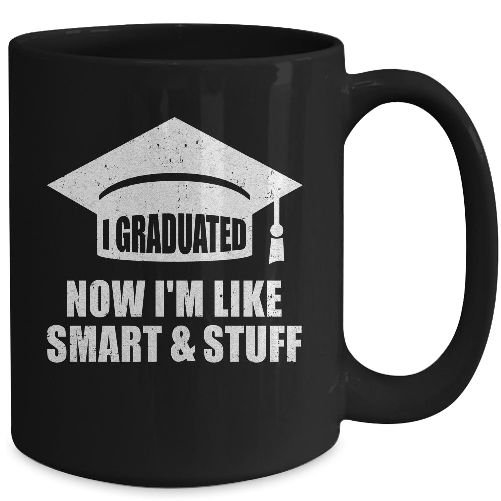 I Graduated Funny College High School Graduation Senior Mug | siriusteestore