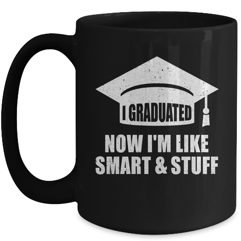 I Graduated Funny College High School Graduation Senior Mug | siriusteestore
