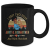 I Have Two Titles Aunt & Godmother Mother's Day Black Woman Mug | siriusteestore