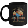 I Have Two Titles Aunt & Godmother Mother's Day Black Woman Mug | siriusteestore