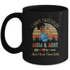 I Have Two Titles Mom And Aunt Mother's Day Black Woman Mug | siriusteestore