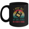 I Keep All My Dad Jokes In A Dad-A-Base Funny Father's Day Mug | siriusteestore