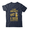 I Like Aircraft And Beer And Maybe 3 People Shirt & Hoodie | Siriustee.com