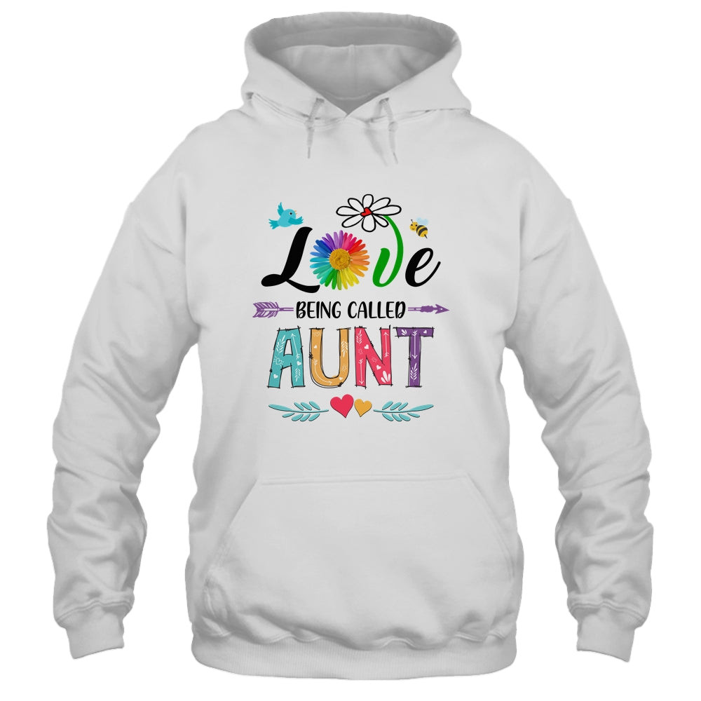 I Love Being Called Aunt Daisy Flower Mothers Day Shirt & Tank Top | siriusteestore