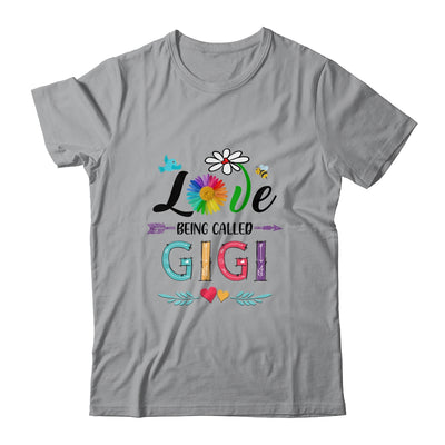 I Love Being Called Gigi Daisy Flower Mothers Day Shirt & Tank Top | siriusteestore