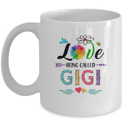 I Love Being Called Gigi Daisy Flower Mothers Day Mug | siriusteestore