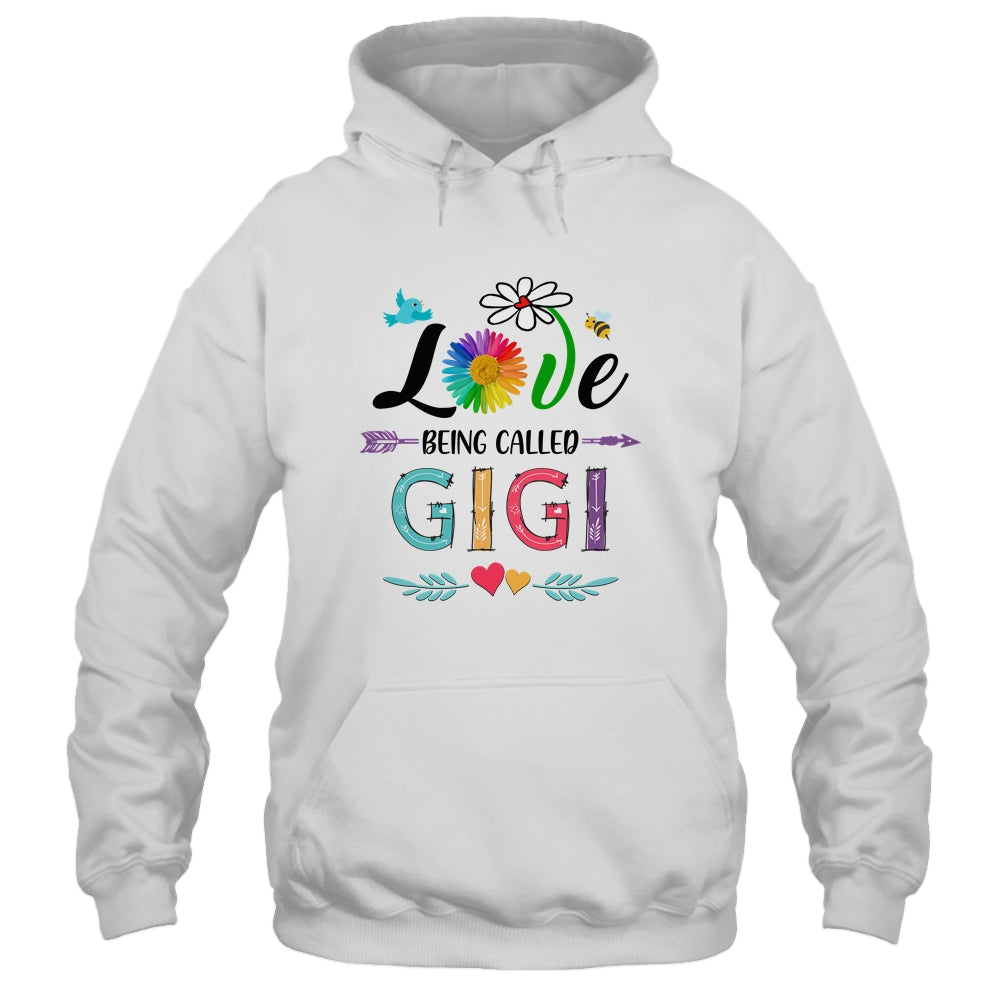 I Love Being Called Gigi Daisy Flower Mothers Day Shirt & Tank Top | siriusteestore