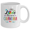 I Love Being Called Grandma Daisy Flower Mothers Day Mug | siriusteestore