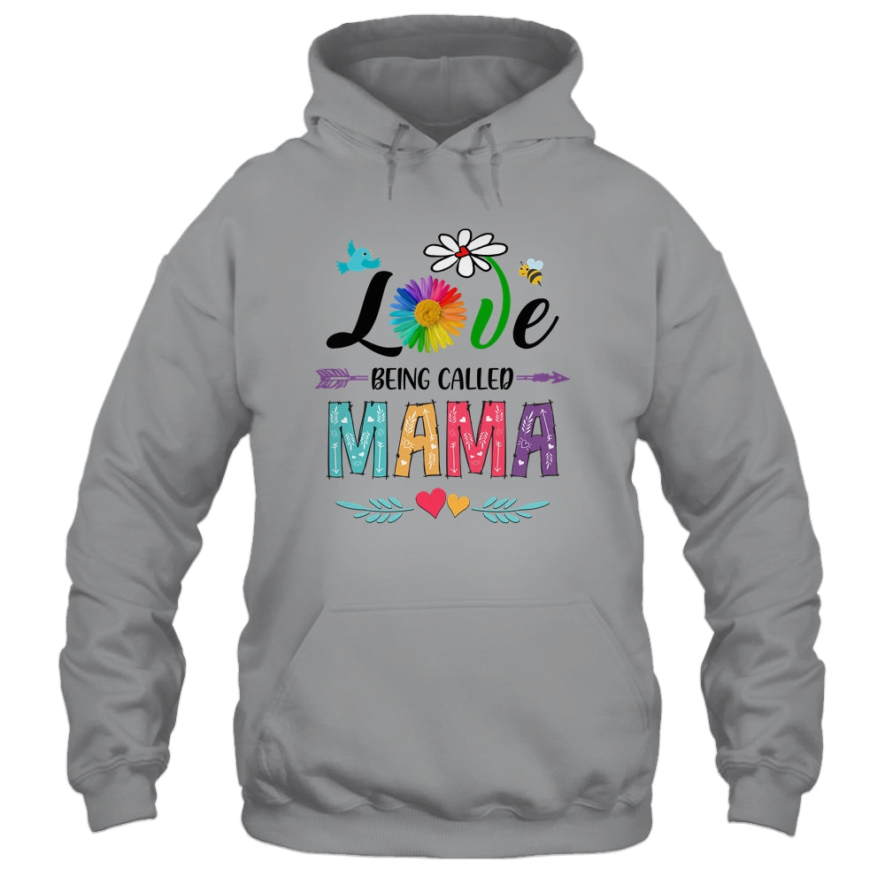 I Love Being Called Mama Daisy Flower Mothers Day Shirt & Tank Top | siriusteestore
