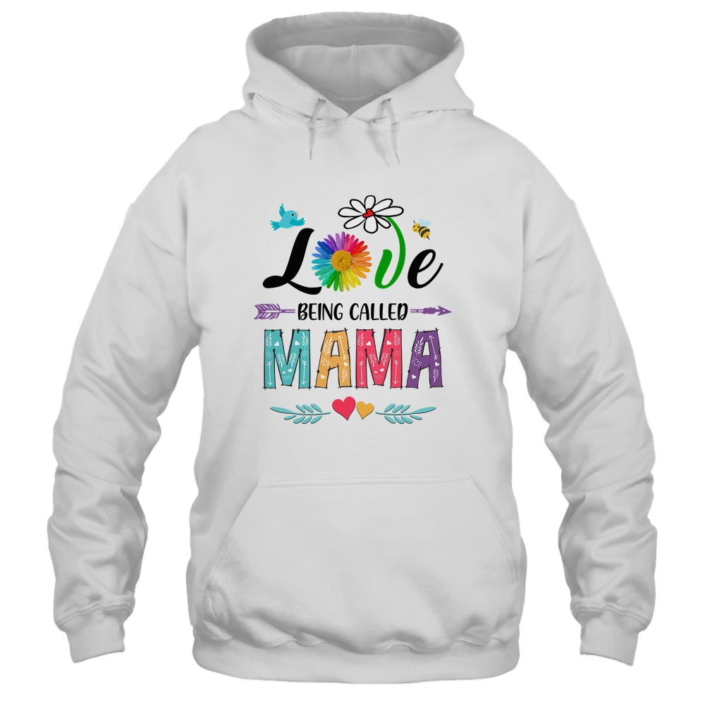 I Love Being Called Mama Daisy Flower Mothers Day Shirt & Tank Top | siriusteestore