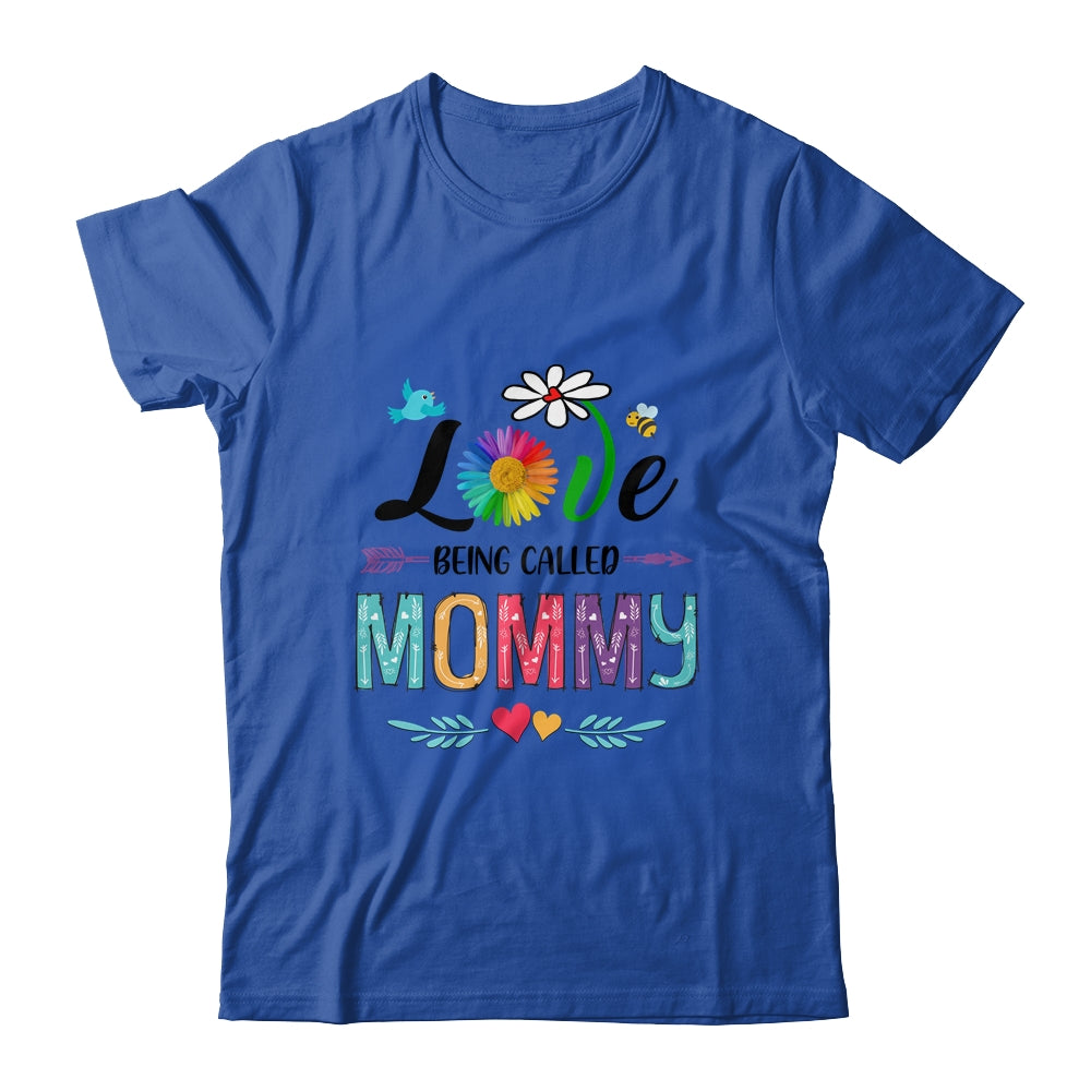 I Love Being Called Mommy Daisy Flower Mothers Day Shirt & Tank Top | siriusteestore