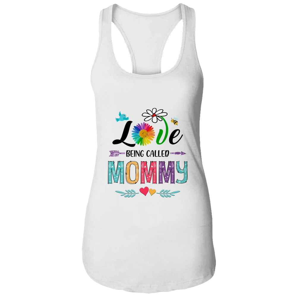 I Love Being Called Mommy Daisy Flower Mothers Day Shirt & Tank Top | siriusteestore
