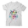 I Love Being Called Nonna Daisy Flower Mothers Day Shirt & Tank Top | siriusteestore