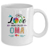 I Love Being Called Oma Daisy Flower Mothers Day Mug | siriusteestore