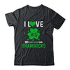 I Love His Shamrocks Funny St Patrick's Day Couples Shirt & Hoodie | siriusteestore