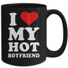 I Love My Hot Boyfriend I Heart My Hot Boyfriend Mug | siriusteestore