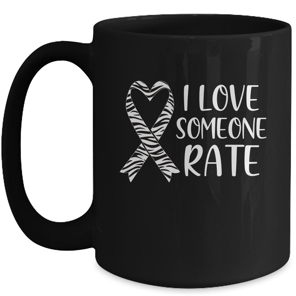 I Love Someone Rare Disease Awareness Ribbon Mug | siriusteestore