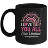 I Love You All Class Dismissed Rainbow Last Day Of School Mug | siriusteestore