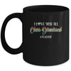 I Love You All Class Dismissed Teacher Vintage Mug | siriusteestore