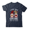 I Love You Gnome Matter What Buffalo Plaid Valentines Day Shirt & Tank Top | siriusteestore