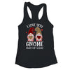 I Love You Gnome Matter What Buffalo Plaid Valentines Day Shirt & Tank Top | siriusteestore