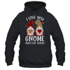 I Love You Gnome Matter What Buffalo Plaid Valentines Day Shirt & Tank Top | siriusteestore