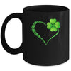 I Love You St Patricks Day Shamrock Heart Mug | siriusteestore