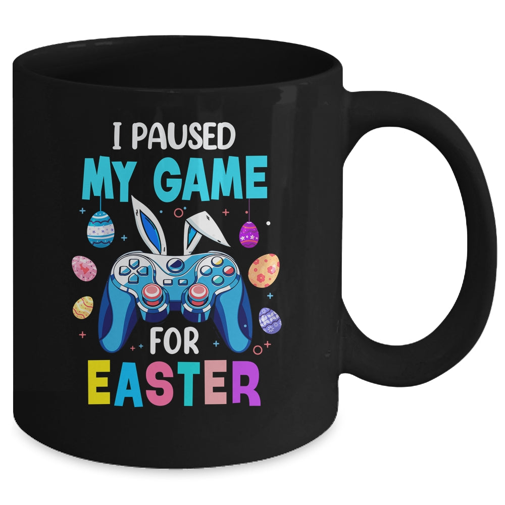 I Paused My Game For Easter Boy Gamer Video Controller Egg Mug | siriusteestore