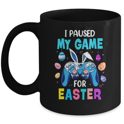 I Paused My Game For Easter Boy Gamer Video Controller Egg Mug | siriusteestore