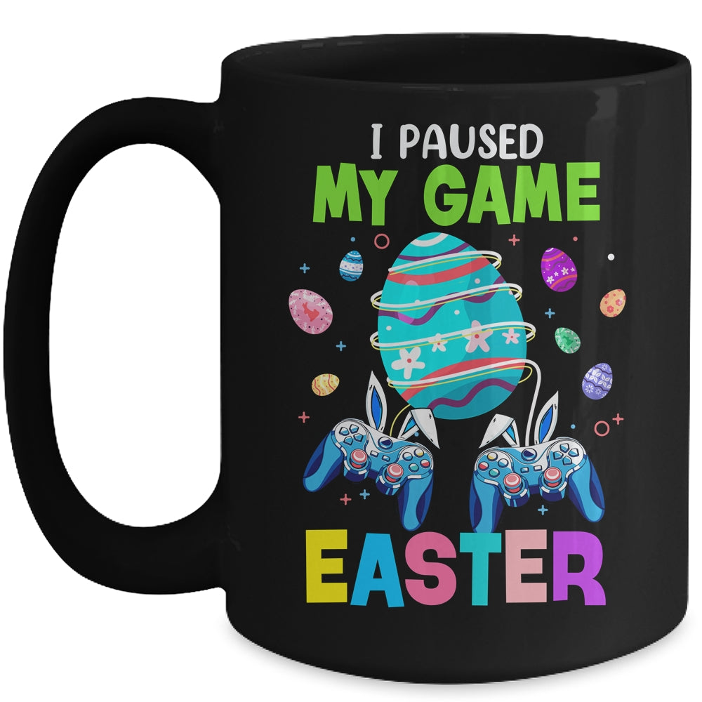 I Paused My Game For Easter Egg Boy Gamer Video Controller Mug | siriusteestore