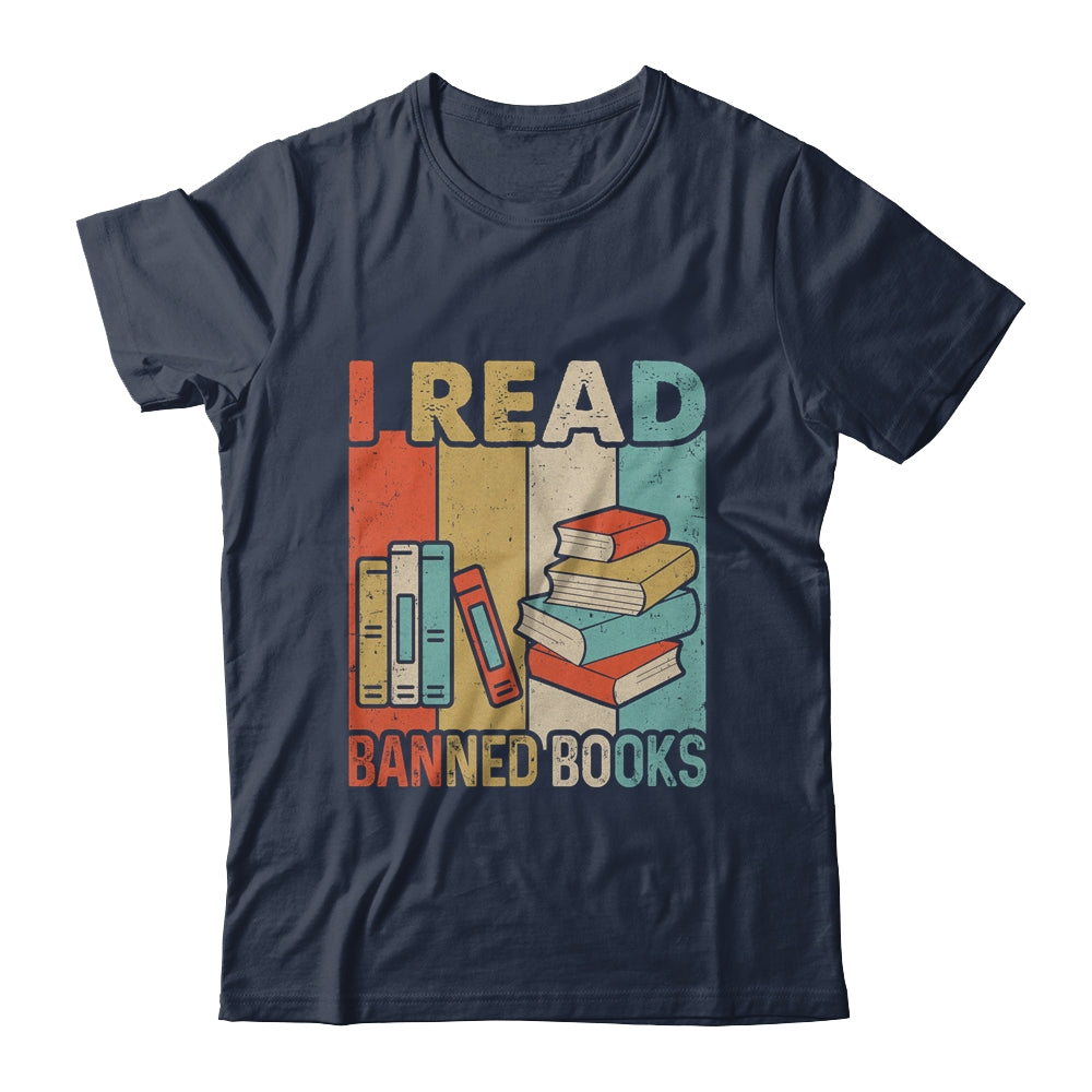 I Read Banned Books Lover Reader Bookworm Shirt & Tank Top | siriusteestore