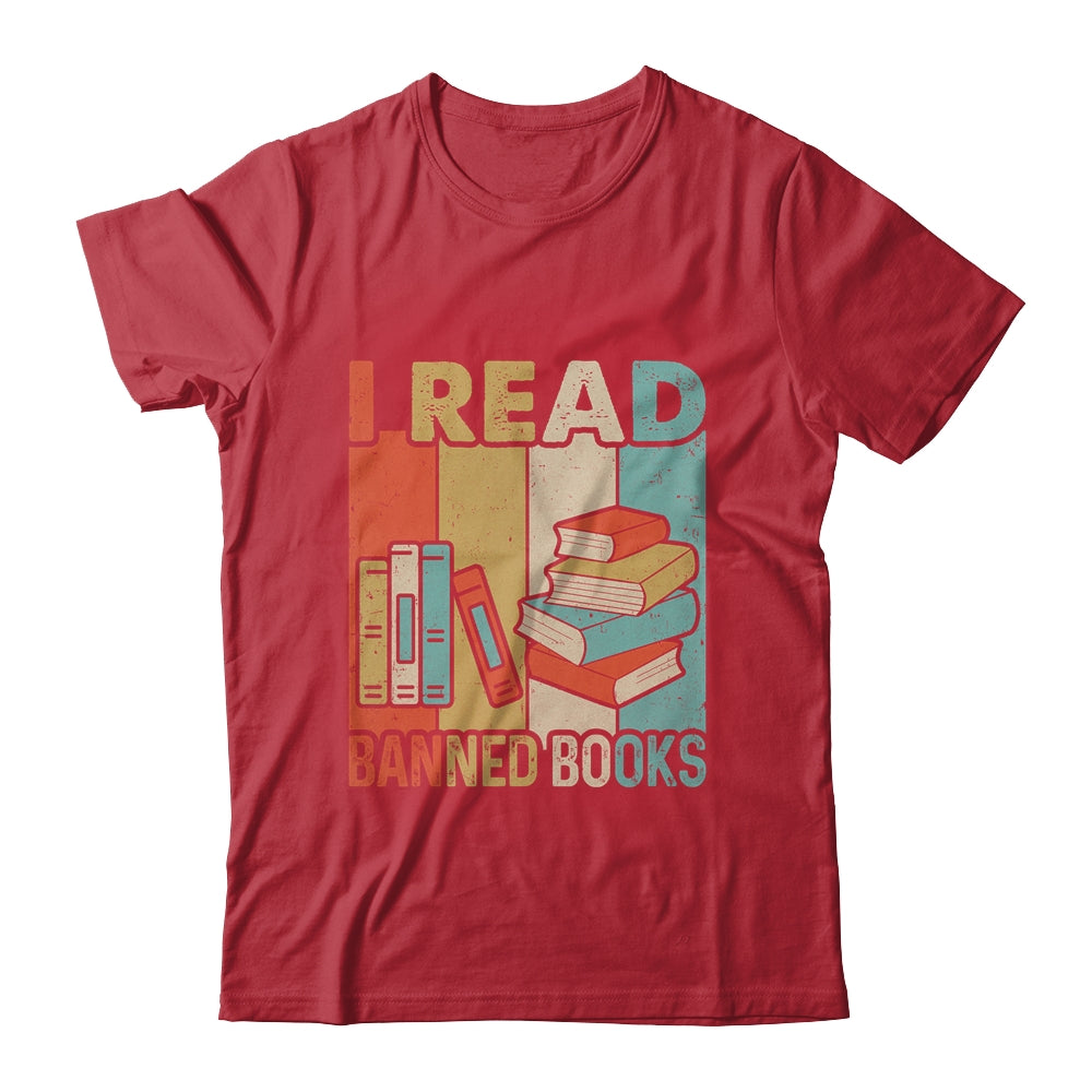 I Read Banned Books Lover Reader Bookworm Shirt & Tank Top | siriusteestore