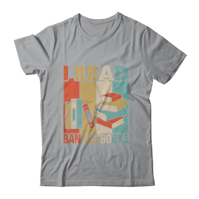I Read Banned Books Lover Reader Bookworm Shirt & Tank Top | siriusteestore