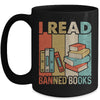 I Read Banned Books Lover Reader Bookworm Mug | siriusteestore