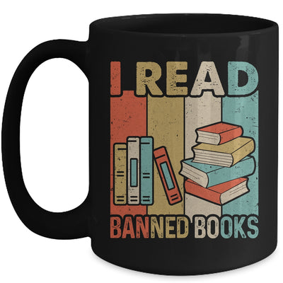 I Read Banned Books Lover Reader Bookworm Mug | siriusteestore